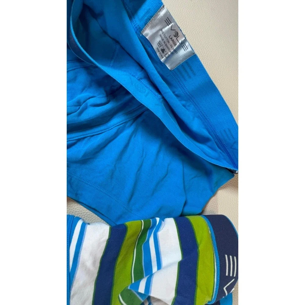 Two pairs men's size LARGE Evolve boxer briefs underwear. Like new if not NWOT.